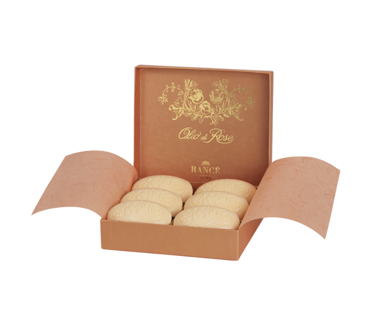 Olio De Rose Soap Box