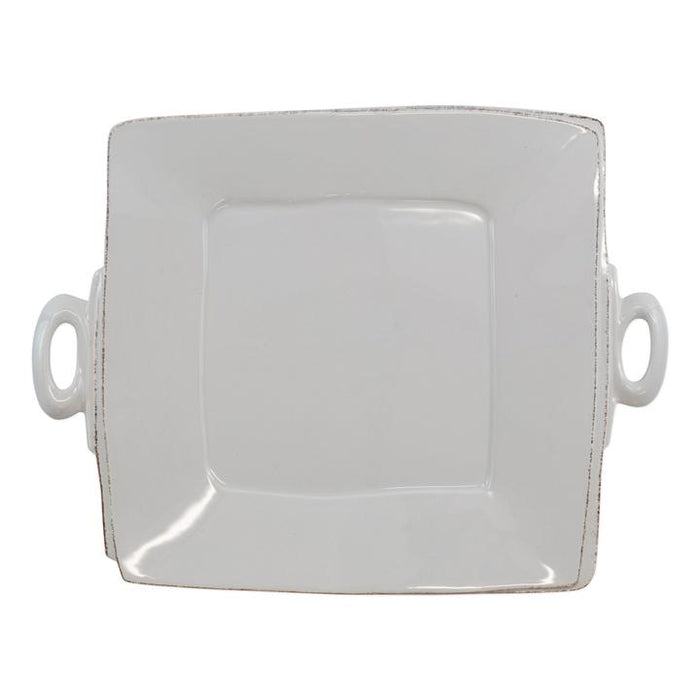 Lastra Handled Square Platter