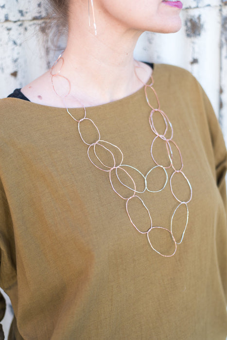 Double Long Linx Necklace