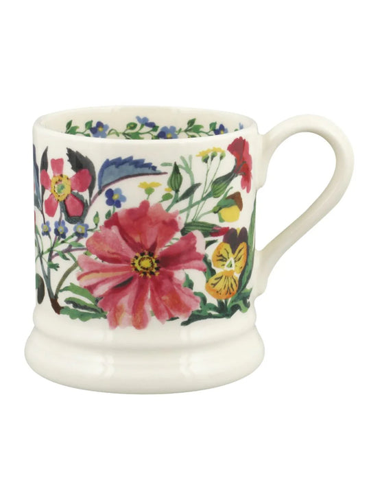 Garden Flowers 1/2 Pint Mug