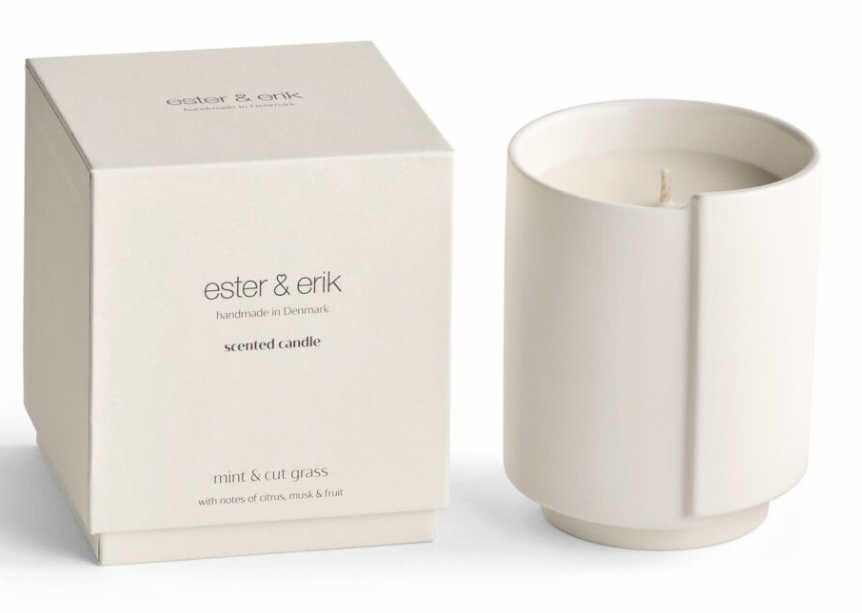 Mint & Cut Grass Scented Candle