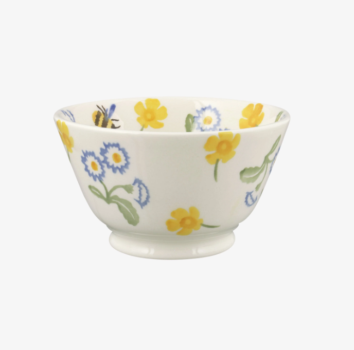 Buttercup & Daisies Small Old Bowl