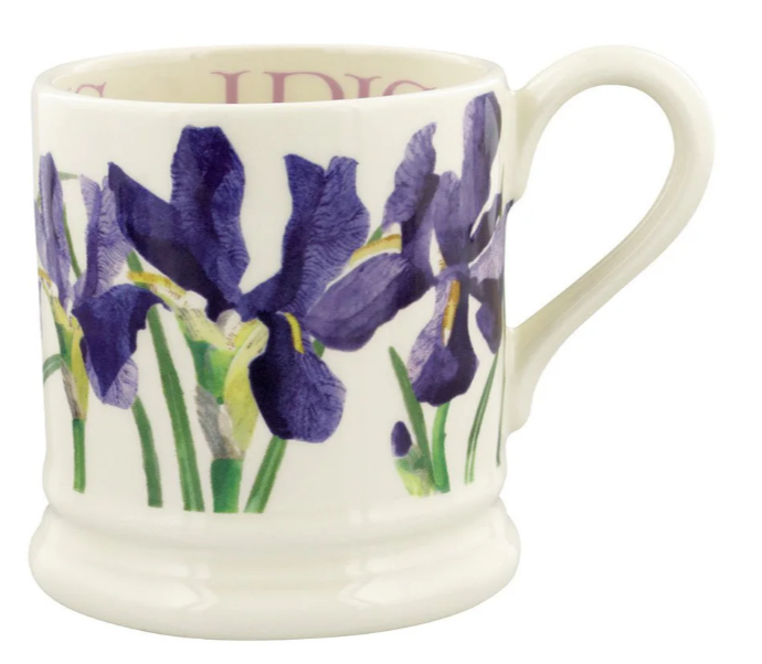 Blue Iris 1/2 Pint Mug