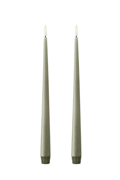 LED Taper Candles - Artichoke (no. 69)