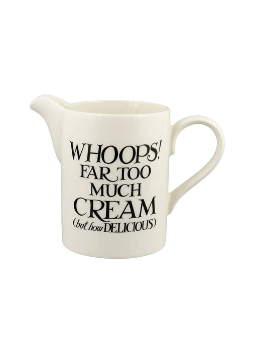 Black Toast Cream Medium Straight Jug