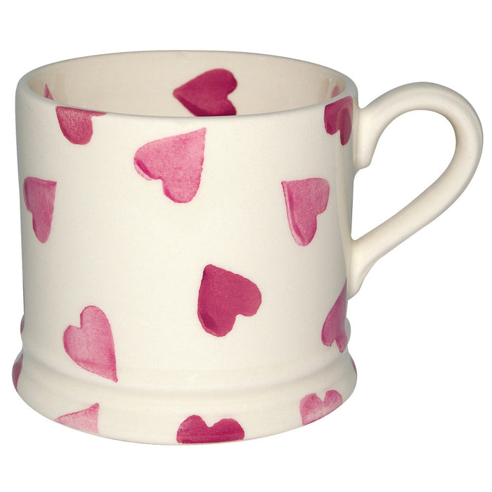 Pink Hearts Small Mug